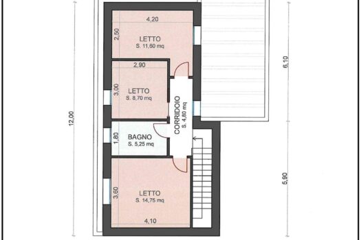 CAVARZERE: 135B: VILLA SINGOLA DI PROSSIMA COSTRUZIONE